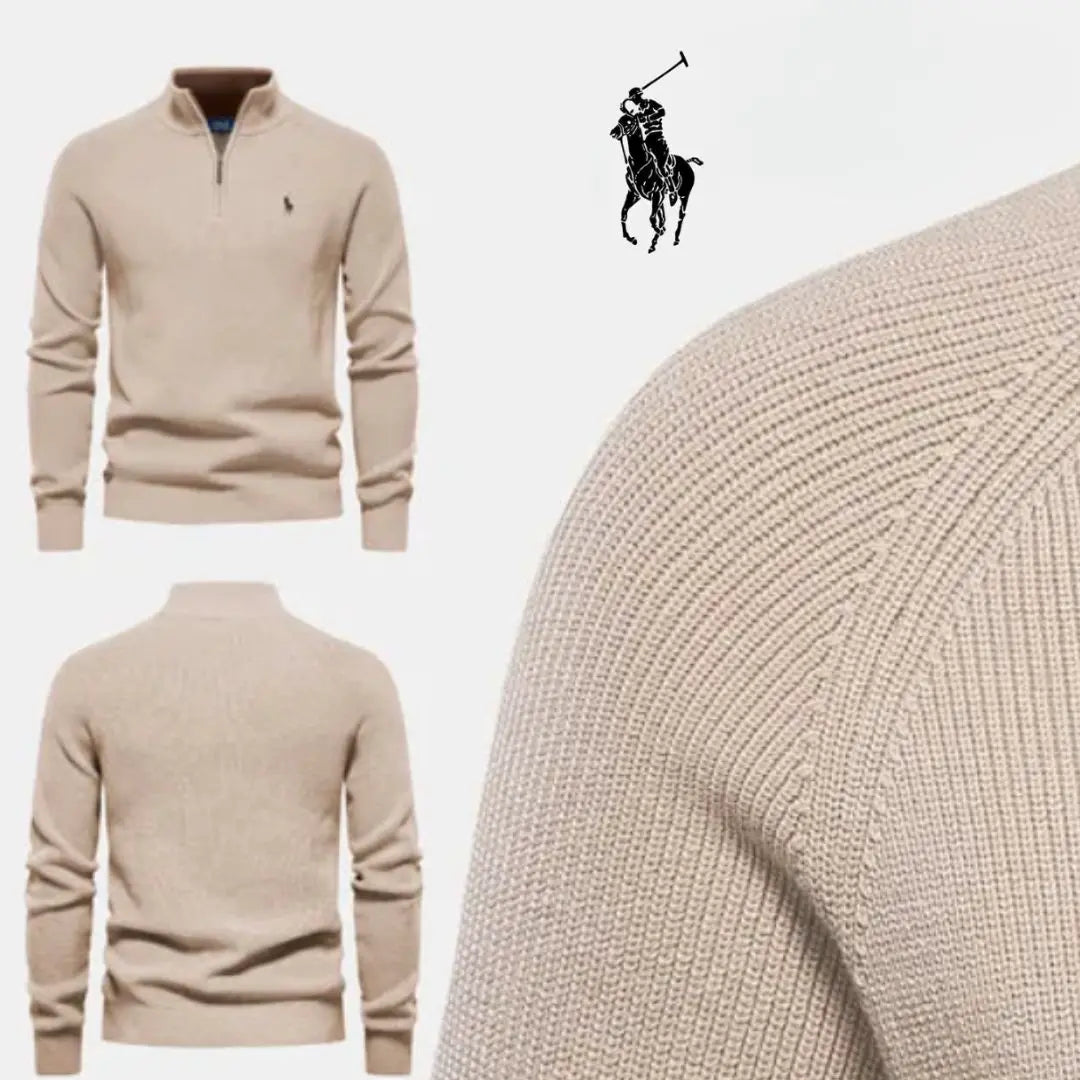 Style & Comfort Premium – Half-Zip Pullover + FREE Classic Hemd